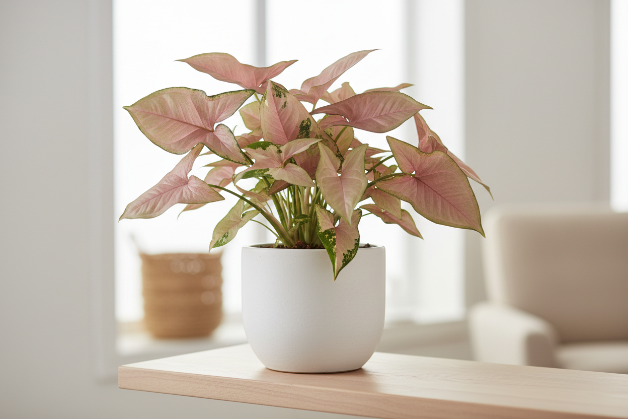 Syngonium Flat Lay