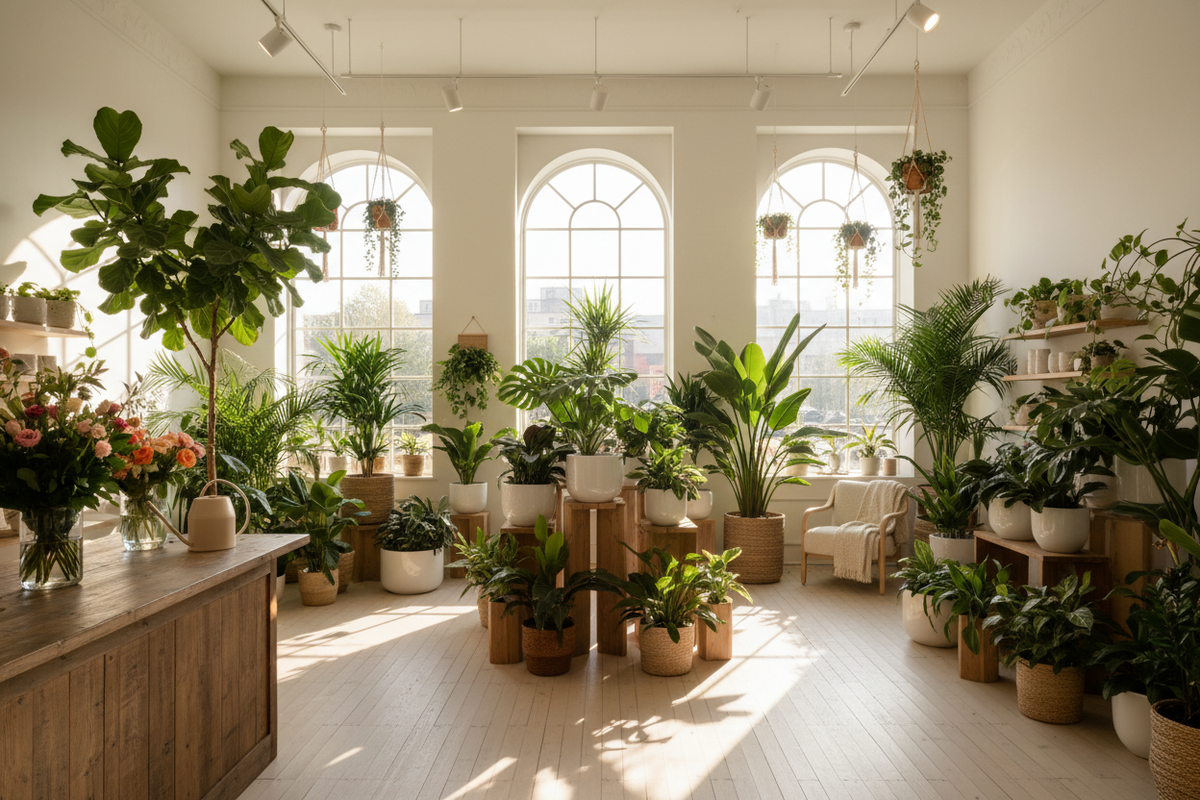 Bright & Airy Plant Hero