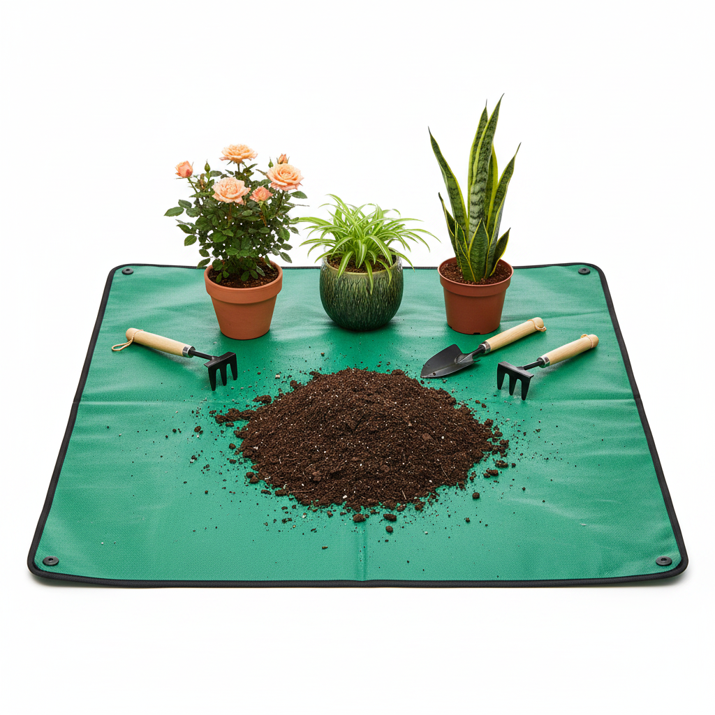 Green Repotting Mat